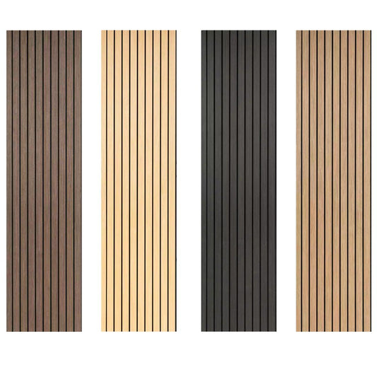 Decoracion De Alta Calidad MDF Paneles De Pared Insonorizados Chapa De Madera Personalizada Paneles De Pared Acusticos - 海智集