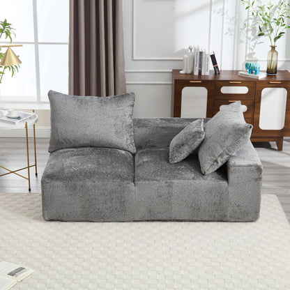 UNITED WE WIN Exquisite fabric technology, intimate two-person design, lazy leisure sitting, free combination of flexible and changeable, a wide range of scene applicability of the sofa-海智集-Default-