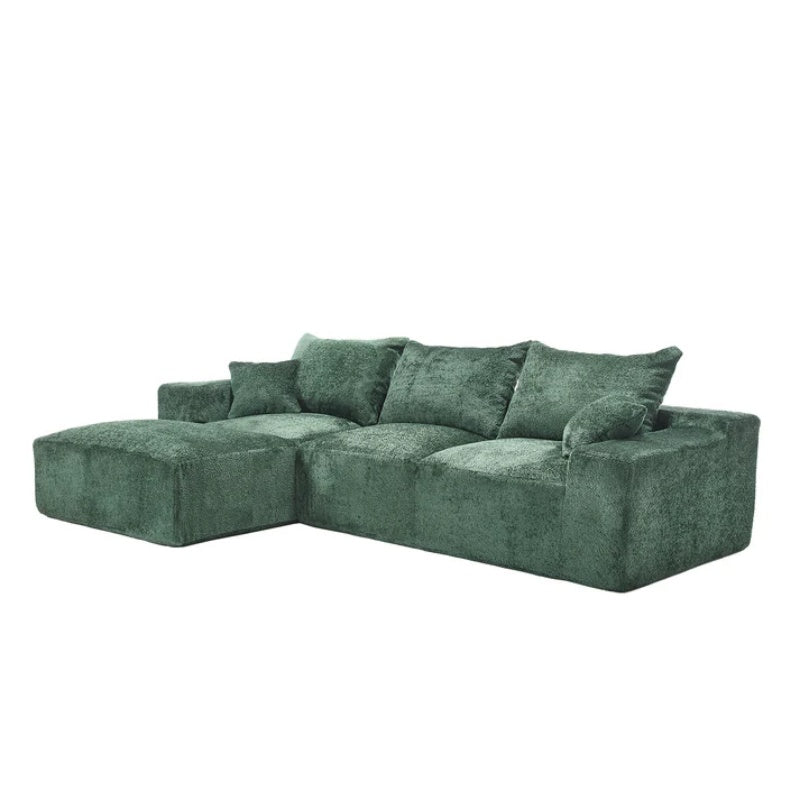 UNITED WE WIN Stylish fabric, excellent touch, L-shaped design, intimate comfort, large seated depth, free stretch, random combination, flexible, full compression, no installation of the sofa-海智集-Default-