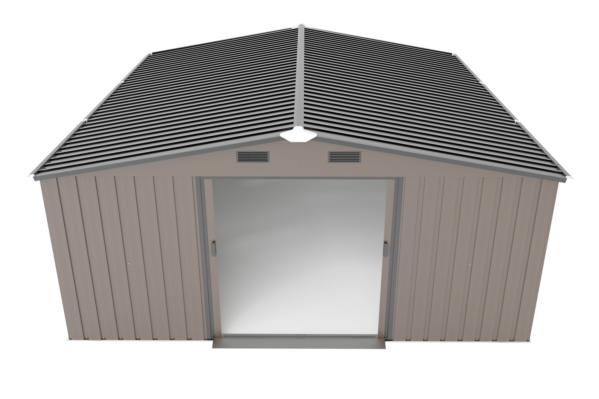 Campcraft 0.25mm color steel plate, surface protective film, Two daylight Windows, A practical and thoughtful gift,two colors can be freely selected storage sheds-海智集-Default-