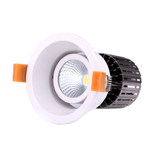 Embedded Dimmable LED Downlight Angle Adjustable COB Ceiling Light Spotlights 7W 9W 12W 15W 18W Rotating AC85 - 260V Indoor - 海智集