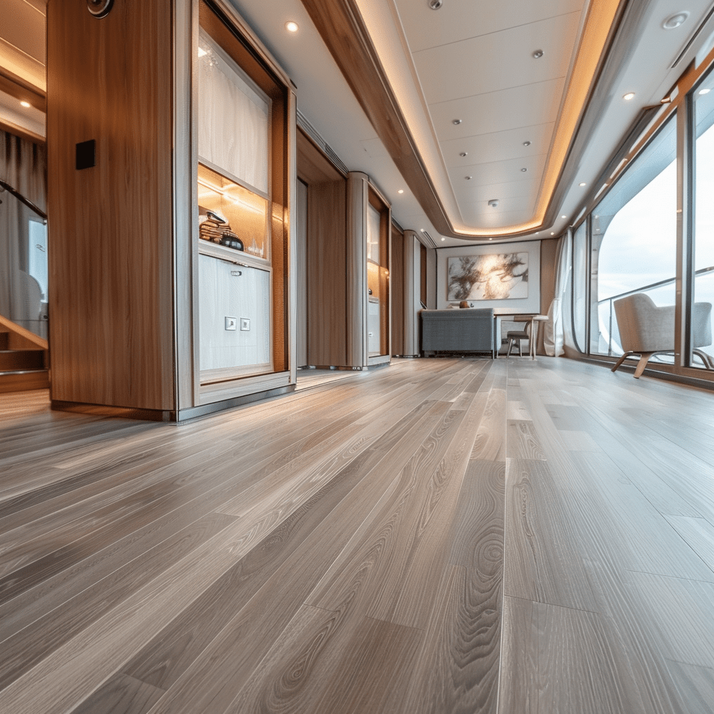 Engineered Wood Flooring Herringbone Oak Room Gloss Plastic Laminat Pisos Laminados Spc Wpc Lvt Flooring - 海智集