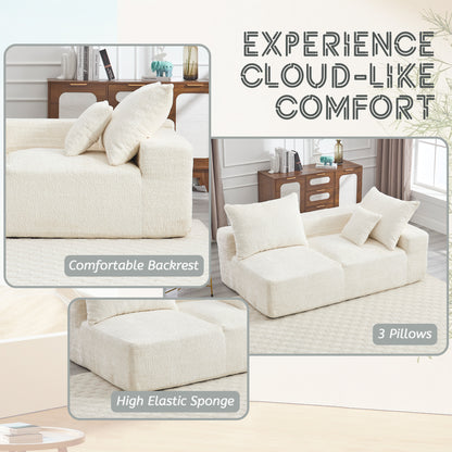 UNITED WE WIN Exquisite fabric technology, intimate two-person design, lazy leisure sitting, free combination of flexible and changeable, a wide range of scene applicability of the sofa-海智集-Default-