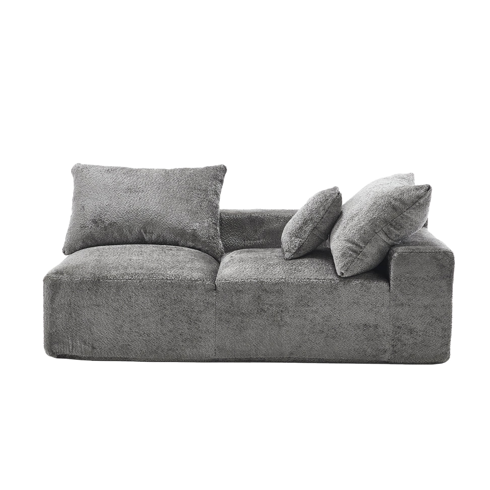 UNITED WE WIN Exquisite fabric technology, intimate two-person design, lazy leisure sitting, free combination of flexible and changeable, a wide range of scene applicability of the sofa-海智集-Default-