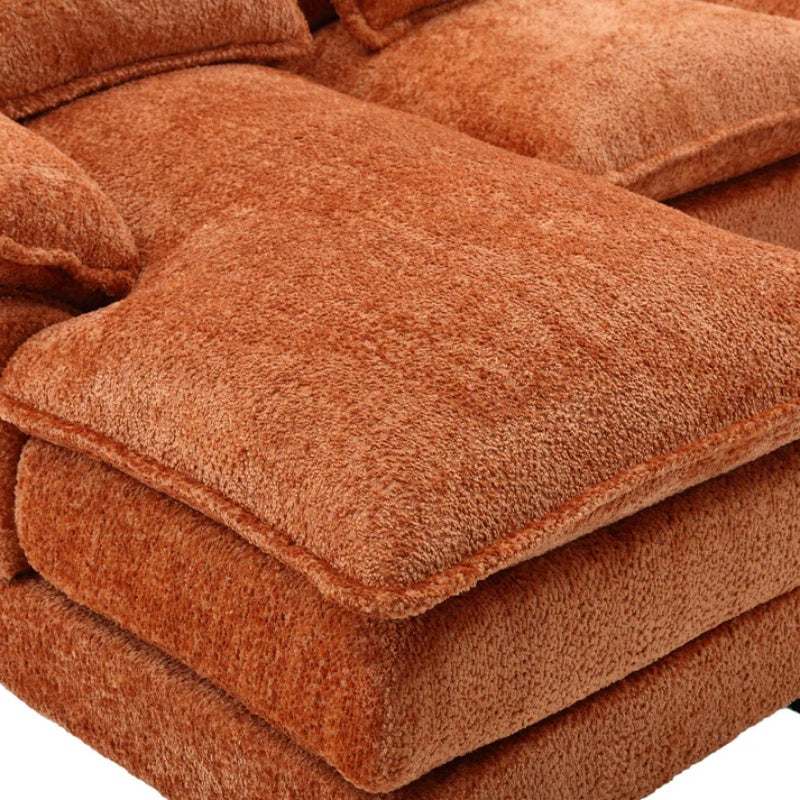 UNITED WE WIN Modern Large chenille Fabric U-Shape Sectional Sofa-海智集-Default-