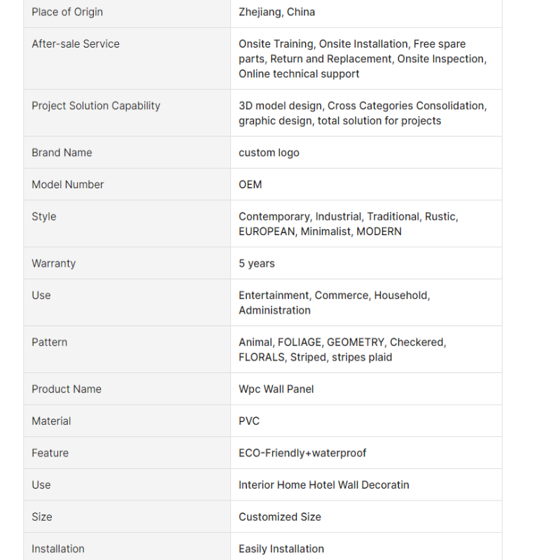 Interior Plastic Wooden Composite Covering Board Wainscoting Vinyl Timber Decorative 3D Pvc Marble Wall Panel-海智集-