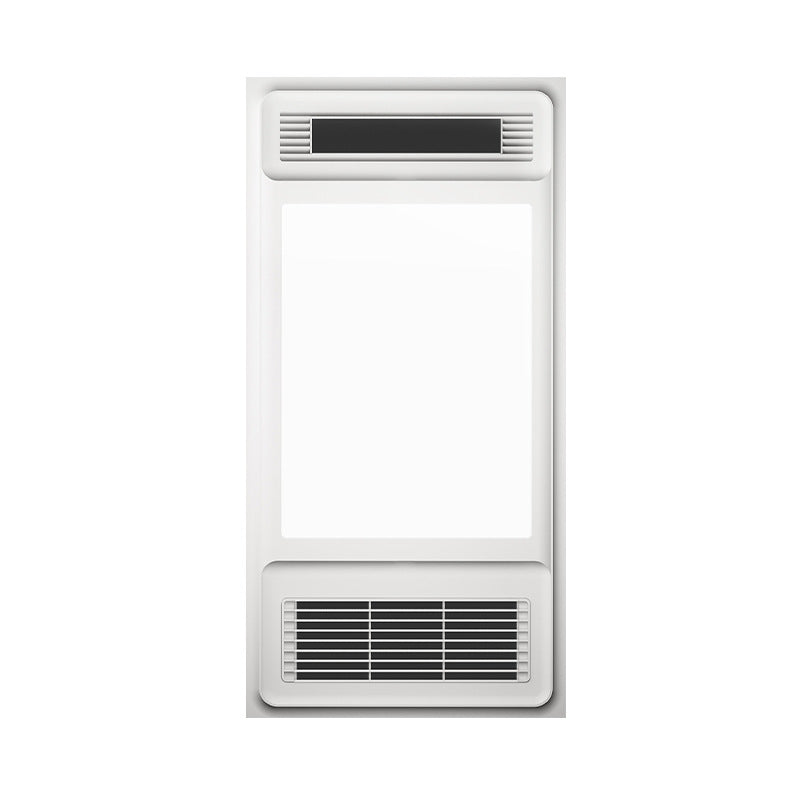 Voice Control Bathroom Heater with Lighting and Exhaust Fan, Integrated Ceiling-Mounted Heater with Mobile APP Remote Control for Bathroom-Kitchen & Bathroom-海智集-Wired Voice Control/Phone APP [2550W Dual Core Power]-300X600-