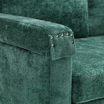 UNITED Sectional Sofa Reversible Sectional Sleeper Sectional Sofa with Storage Chaise-海智集-Default-