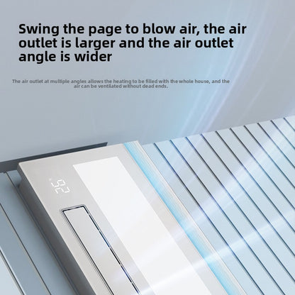 Smart Wireless Remote Control Bathroom Heater Integrated Ceiling 300*600 Air Heating Exhaust Fan Lighting Integrated-Kitchen & Bathroom-海智集-Dual-core 2850W [wireless remote control] comes with a 600 LED light-
