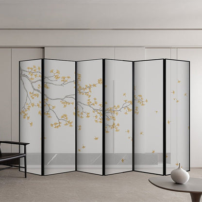 High - End Customizable Painted & Embroidered Jacquard Screen – B2B Wholesale for Commercial Spaces & Project Procurement.A Golden Dance - 海智集