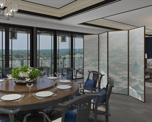 High-End_Customizable_Painted_Embroidered_Jacquard_Screen_B2B_Wholesale_for_Commercial_Spaces_Project_Procurement.A_Panoramic_View_of_Rivers_and_Mountains - 海智集