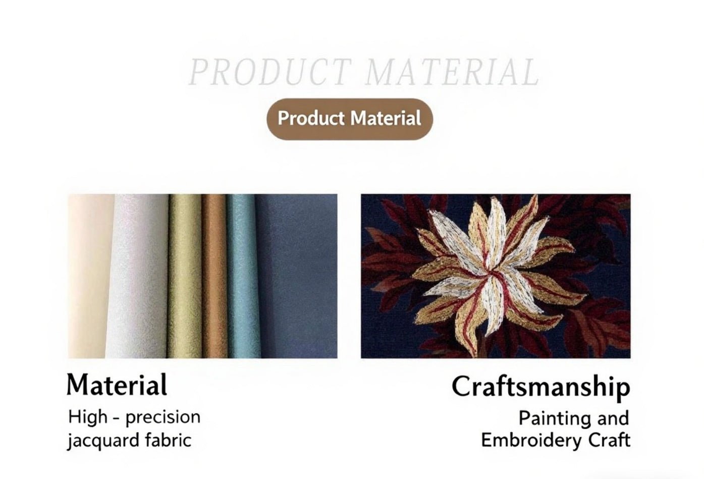 High-End Customizable Painted & Embroidered Jacquard Screen – B2B Wholesale for Commercial Spaces & Project Procurement.Landscapes Stretching for Miles - 海智集