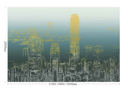 High - End Embroidery Decorative Painting - Suzhou Embroidery with Silk Full - Embroidery Craftsmanship | Commercial Space Soft Decoration Wall Hanging | Bulk Purchases Available with Customizable Patterns and Sizes.Lights Just Lit at Dusk - 海智集