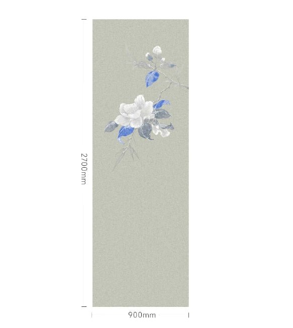 High - End Embroidery Decorative Painting - Suzhou Embroidery with Silk Full - Embroidery Craftsmanship | Commercial Space Soft Decoration Wall Hanging | Bulk Purchases Available with Customizable Patterns and Sizes.Camellia and Snow - 海智集