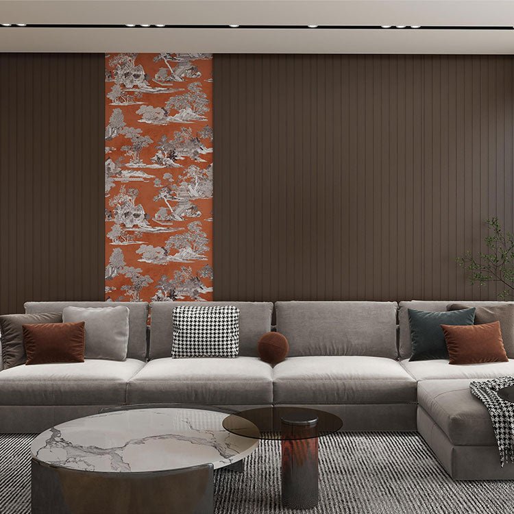 High - End Embroidery Decorative Painting - Suzhou Embroidery with Silk Full - Embroidery Craftsmanship | Commercial Space Soft Decoration Wall Hanging | Bulk Purchases Available with Customizable Patterns and Sizes.Wind Pavilion and Water Pavilion - 海智集