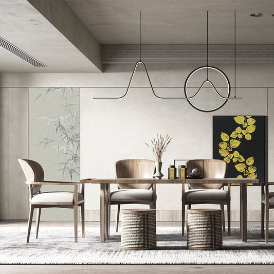 High - End Embroidery Decorative Painting - Suzhou Embroidery with Silk Full - Embroidery Craftsmanship | Commercial Space Soft Decoration Wall Hanging | Bulk Purchases Available with Customizable Patterns and Sizes.Bamboo Shadows in Clear Wind - 海智集