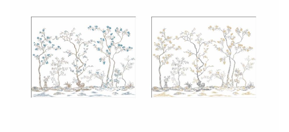 High - End Embroidery Decorative Painting - Suzhou Embroidery with Silk Full - Embroidery Craftsmanship | Commercial Space Soft Decoration Wall Hanging | Bulk Purchases Available with Customizable Patterns and Sizes.Fragrant Grass Every Ten Steps - 海智集