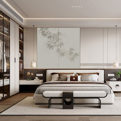 High - End Embroidery Decorative Painting - Suzhou Embroidery with Silk Full - Embroidery Craftsmanship | Commercial Space Soft Decoration Wall Hanging | Bulk Purchases Available with Customizable Patterns and Sizes.Gentle Swaying in the Breeze - 海智集