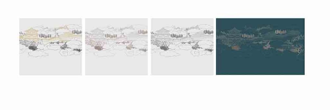High - End Embroidery Decorative Painting - Suzhou Embroidery with Silk Full - Embroidery Craftsmanship | Commercial Space Soft Decoration Wall Hanging | Bulk Purchases Available with Customizable Patterns and Sizes.A Secluded Path Through Bamboo - 海智集
