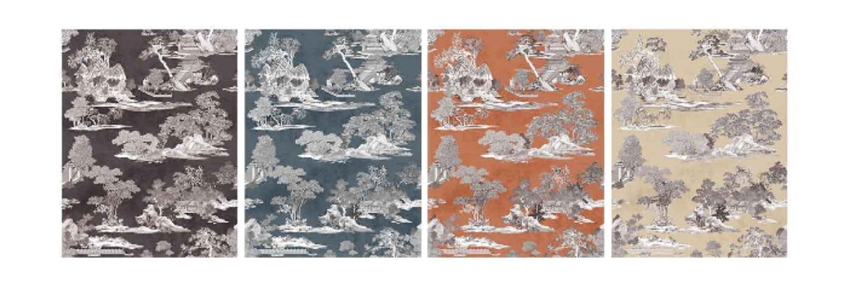 High - End Embroidery Decorative Painting - Suzhou Embroidery with Silk Full - Embroidery Craftsmanship | Commercial Space Soft Decoration Wall Hanging | Bulk Purchases Available with Customizable Patterns and Sizes.Wind Pavilion and Water Pavilion - 海智集