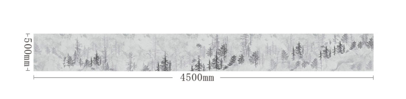High - End Embroidery Decorative Painting - Suzhou Embroidery with Silk Full - Embroidery Craftsmanship | Commercial Space Soft Decoration Wall Hanging | Bulk Purchases Available with Customizable Patterns and Sizes.Misty Forest - 海智集