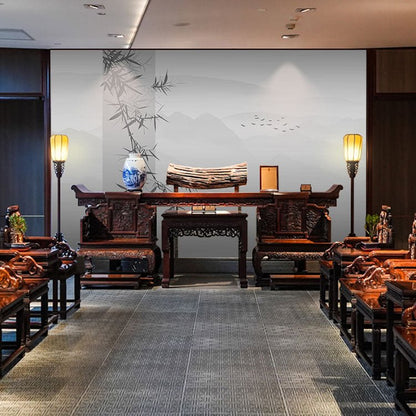 High - End Embroidery Decorative Painting - Suzhou Embroidery with Silk Full - Embroidery Craftsmanship | Commercial Space Soft Decoration Wall Hanging | Bulk Purchases Available with Customizable Patterns and Sizes.Riding the Wind in the Void - 海智集