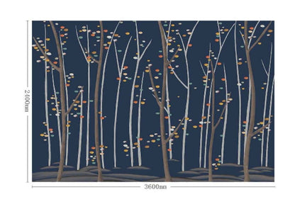 High - End Embroidery Decorative Painting - Suzhou Embroidery with Silk Full - Embroidery Craftsmanship | Commercial Space Soft Decoration Wall Hanging | Bulk Purchases Available with Customizable Patterns and Sizes.A Fairy Tale of Autumn - 海智集