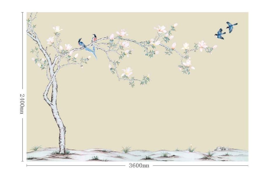 High - End Embroidery Decorative Painting - Suzhou Embroidery with Silk Full - Embroidery Craftsmanship | Commercial Space Soft Decoration Wall Hanging | Bulk Purchases Available with Customizable Patterns and Sizes.Auspicious Sparrow Brings Good News - 海智集