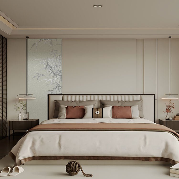 High - End Embroidery Decorative Painting - Suzhou Embroidery with Silk Full - Embroidery Craftsmanship | Commercial Space Soft Decoration Wall Hanging | Bulk Purchases Available with Customizable Patterns and Sizes.Bamboo Shadows in Clear Wind - 海智集