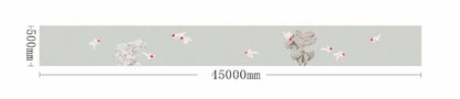 High - End Embroidery Decorative Painting - Suzhou Embroidery with Silk Full - Embroidery Craftsmanship | Commercial Space Soft Decoration Wall Hanging | Bulk Purchases Available with Customizable Patterns and Sizes.Fish Leaping in Cloud and Water - 海智集