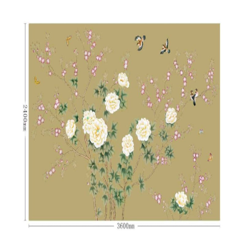 High - End Embroidery Decorative Painting - Suzhou Embroidery with Silk Full - Embroidery Craftsmanship | Commercial Space Soft Decoration Wall Hanging | Bulk Purchases Available with Customizable Patterns and Sizes.Regal and Magnificent - 海智集