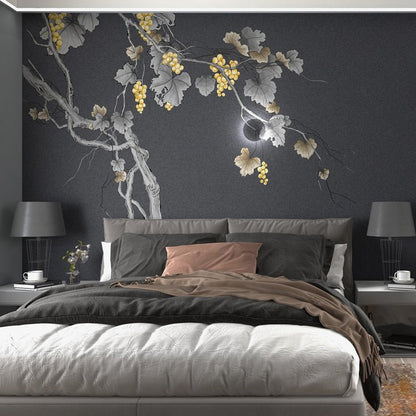 High - End Embroidery Decorative Painting - Suzhou Embroidery with Silk Full - Embroidery Craftsmanship | Commercial Space Soft Decoration Wall Hanging | Bulk Purchases Available with Customizable Patterns and Sizes.Slowly Growing Green Vine - 海智集