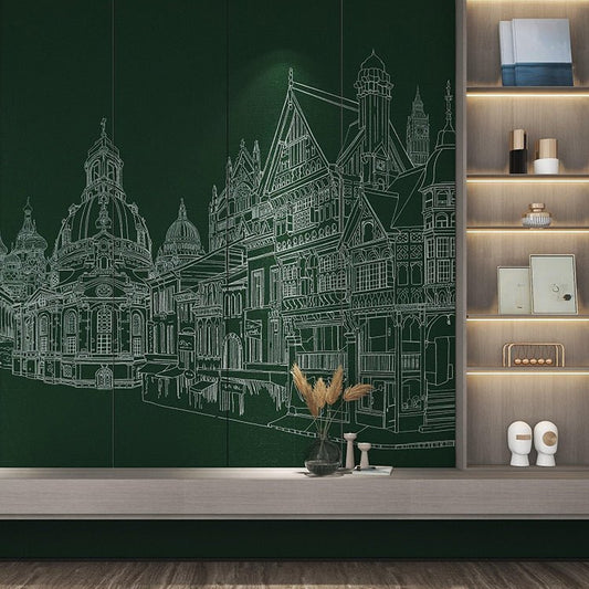 High - End Embroidery Decorative Painting - Suzhou Embroidery with Silk Full - Embroidery Craftsmanship | Commercial Space Soft Decoration Wall Hanging | Bulk Purchases Available with Customizable Patterns and Sizes.Bamboo Rhythm in the Wind - 海智集
