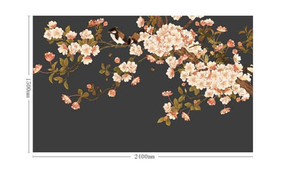 High - End Embroidery Decorative Painting - Suzhou Embroidery with Silk Full - Embroidery Craftsmanship | Commercial Space Soft Decoration Wall Hanging | Bulk Purchases Available with Customizable Patterns and Sizes.Fragrance Filling the Courtyard - 海智集