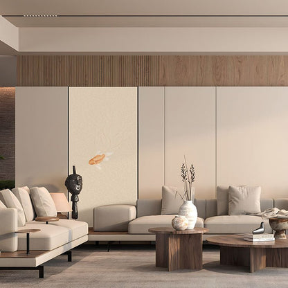 High - End Embroidery Decorative Painting - Suzhou Embroidery with Silk Full - Embroidery Craftsmanship | Commercial Space Soft Decoration Wall Hanging | Bulk Purchases Available with Customizable Patterns and Sizes.Envy of Fish - 海智集