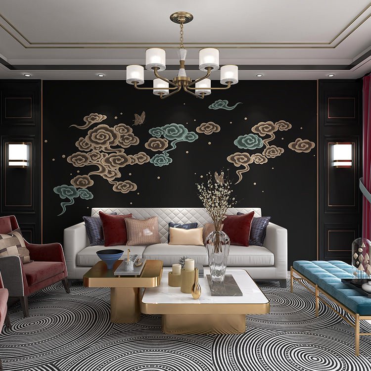 High - End Embroidery Decorative Painting - Suzhou Embroidery with Silk Full - Embroidery Craftsmanship | Commercial Space Soft Decoration Wall Hanging | Bulk Purchases Available with Customizable Patterns and Sizes.Auspicious Blessings Descending - 海智集