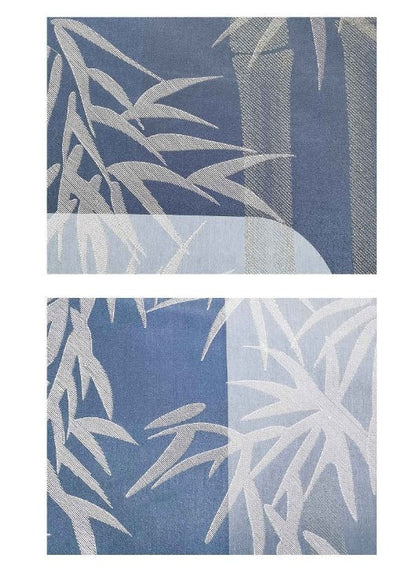 High - End Embroidery Decorative Painting - Suzhou Embroidery with Silk Full - Embroidery Craftsmanship | Commercial Space Soft Decoration Wall Hanging | Bulk Purchases Available with Customizable Patterns and Sizes.A Secluded Path Through Bamboo - 海智集