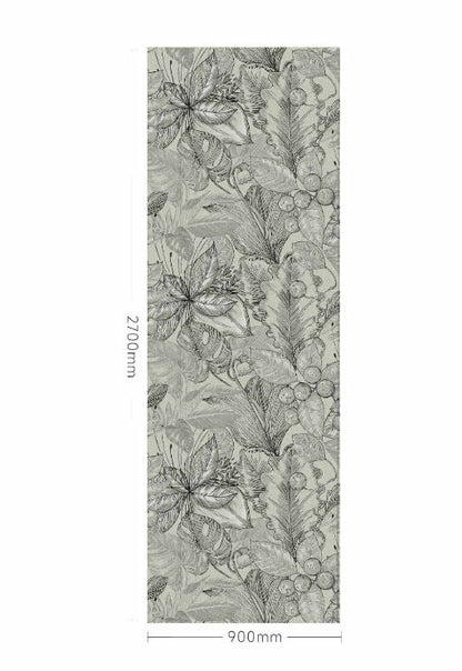 High - End Embroidery Decorative Painting - Suzhou Embroidery with Silk Full - Embroidery Craftsmanship | Commercial Space Soft Decoration Wall Hanging | Bulk Purchases Available with Customizable Patterns and Sizes.Layered Leaf Shadows - 海智集