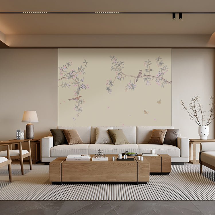 High - End Embroidery Decorative Painting - Suzhou Embroidery with Silk Full - Embroidery Craftsmanship | Commercial Space Soft Decoration Wall Hanging | Bulk Purchases Available with Customizable Patterns and Sizes.Wandering Among Flowers - 海智集