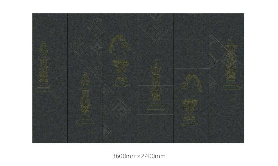 High - End Embroidery Decorative Painting - Suzhou Embroidery with Silk Full - Embroidery Craftsmanship | Commercial Space Soft Decoration Wall Hanging | Bulk Purchases Available with Customizable Patterns and Sizes.The Battle of Strategy - 海智集