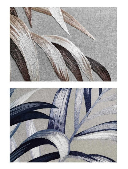 High - End Embroidery Decorative Painting - Suzhou Embroidery with Silk Full - Embroidery Craftsmanship | Commercial Space Soft Decoration Wall Hanging | Bulk Purchases Available with Customizable Patterns and Sizes.Sparse Shadows of Phoenix Tail - 海智集