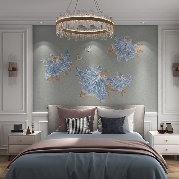 High - End Embroidery Decorative Painting - Suzhou Embroidery with Silk Full - Embroidery Craftsmanship | Commercial Space Soft Decoration Wall Hanging | Bulk Purchases Available with Customizable Patterns and Sizes.Butterflies Dancing with Divine Grace - 海智集