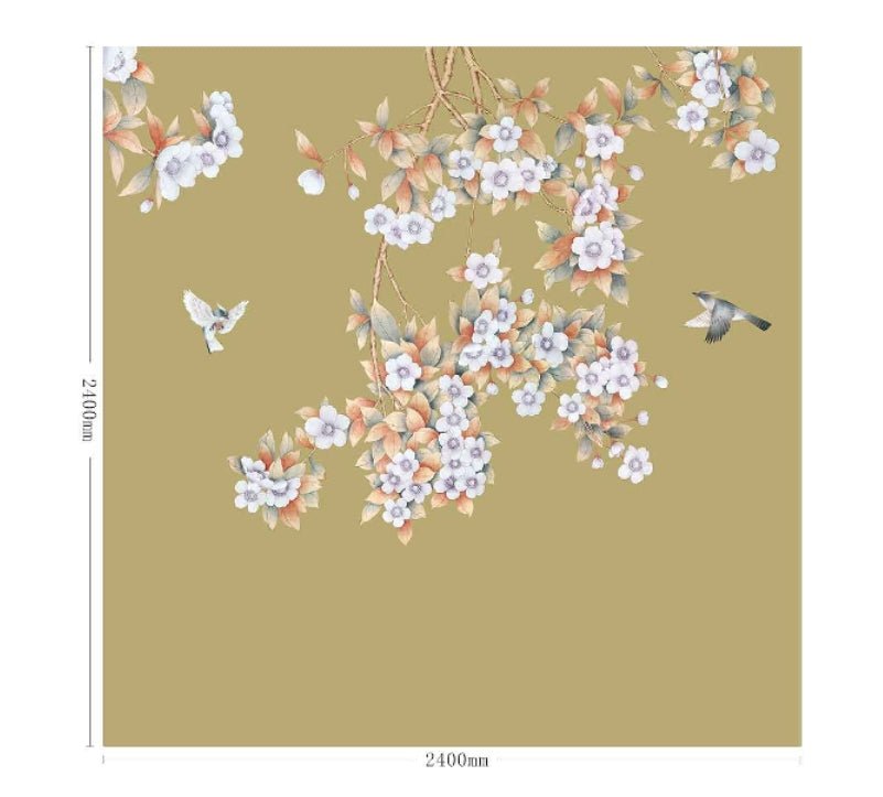 High - End Embroidery Decorative Painting - Suzhou Embroidery with Silk Full - Embroidery Craftsmanship | Commercial Space Soft Decoration Wall Hanging | Bulk Purchases Available with Customizable Patterns and Sizes.Pure as Ice and Flawless - 海智集