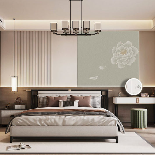 High - End Embroidery Decorative Painting - Suzhou Embroidery with Silk Full - Embroidery Craftsmanship | Commercial Space Soft Decoration Wall Hanging | Bulk Purchases Available with Customizable Patterns and Sizes.Eastern Elegance - 海智集