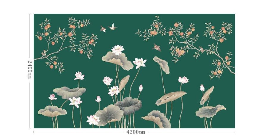 High - End Embroidery Decorative Painting - Suzhou Embroidery with Silk Full - Embroidery Craftsmanship | Commercial Space Soft Decoration Wall Hanging | Bulk Purchases Available with Customizable Patterns and Sizes.Phoenix Dancing and Flowers Fragrant - 海智集