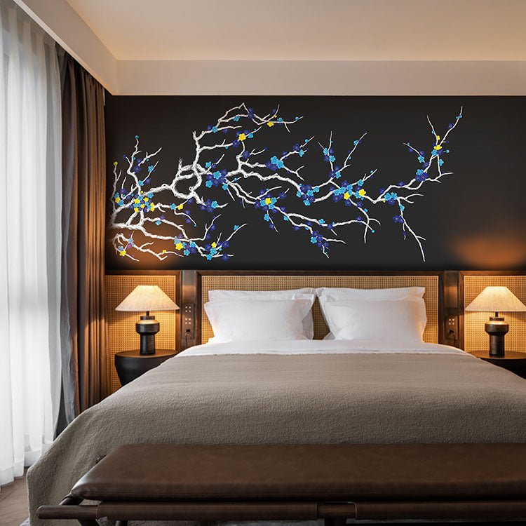 High - End Embroidery Decorative Painting - Suzhou Embroidery with Silk Full - Embroidery Craftsmanship | Commercial Space Soft Decoration Wall Hanging | Bulk Purchases Available with Customizable Patterns and Sizes.Spring Announcer Painting - 海智集