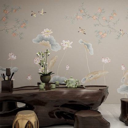 High - End Embroidery Decorative Painting - Suzhou Embroidery with Silk Full - Embroidery Craftsmanship | Commercial Space Soft Decoration Wall Hanging | Bulk Purchases Available with Customizable Patterns and Sizes.Graceful and Elegant - 海智集