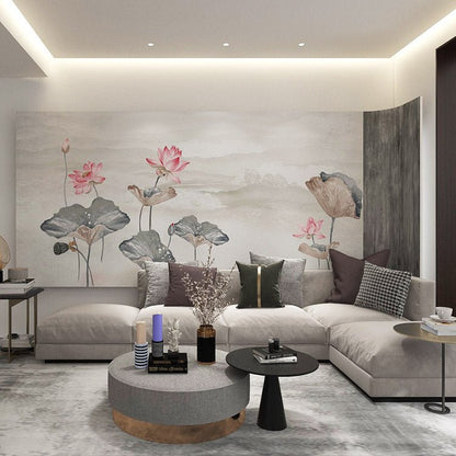 High - End Embroidery Decorative Painting - Suzhou Embroidery with Silk Full - Embroidery Craftsmanship | Commercial Space Soft Decoration Wall Hanging | Bulk Purchases Available with Customizable Patterns and Sizes.Clear Breeze and Lotus Dew - 海智集