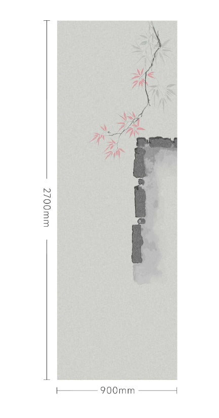 High - End Embroidery Decorative Painting - Suzhou Embroidery with Silk Full - Embroidery Craftsmanship | Commercial Space Soft Decoration Wall Hanging | Bulk Purchases Available with Customizable Patterns and Sizes.Autumn Entering Cloudy Mountains - 海智集