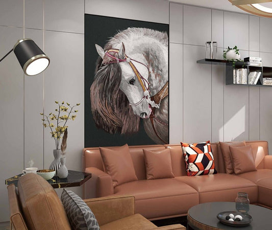 High - End Embroidery Decorative Painting - Suzhou Embroidery with Silk Full - Embroidery Craftsmanship | Commercial Space Soft Decoration Wall Hanging | Bulk Purchases Available with Customizable Patterns and Sizes.Prince Charming - 海智集